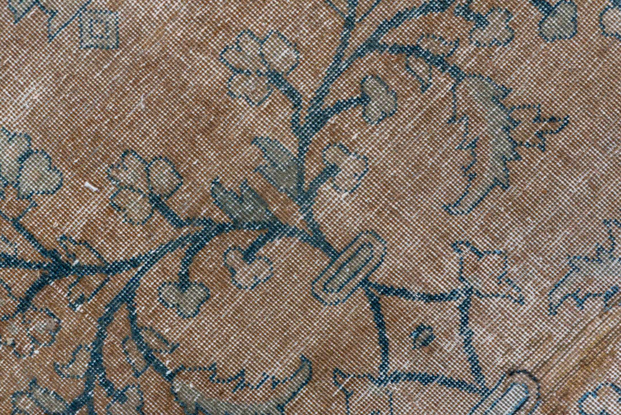 8' x 14' one-of-a-kind handmade antique Laristan rug. Color palette: taupe, indigo, beige, slate, ivory, gray, purple