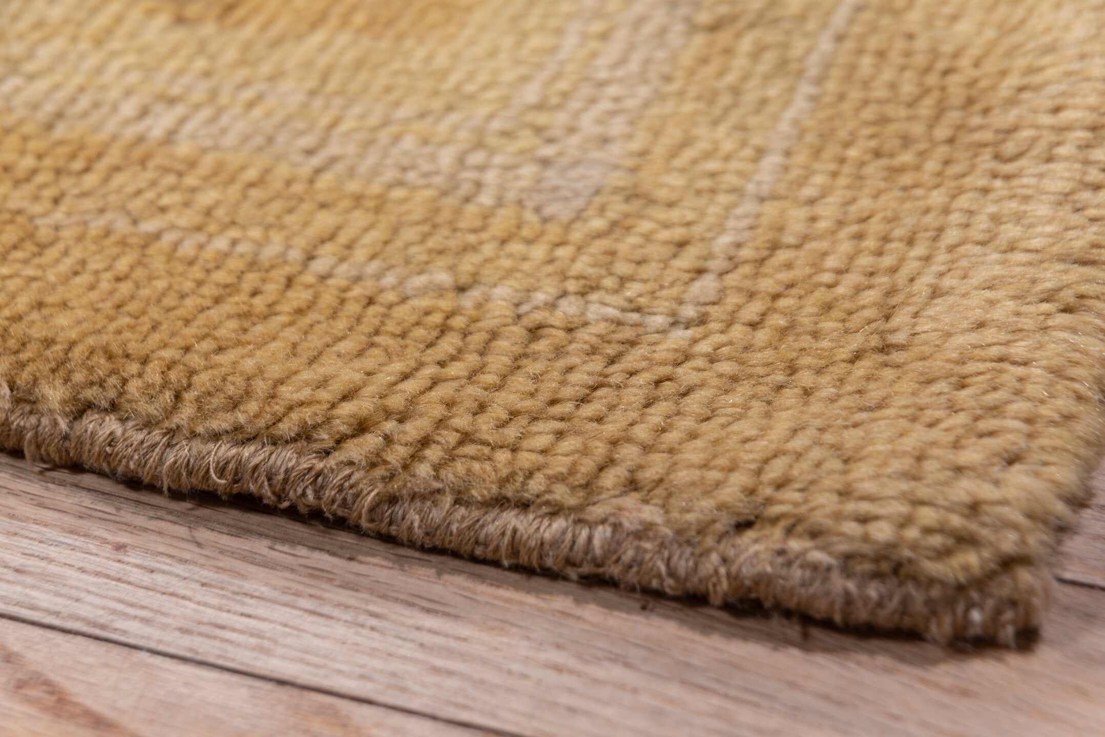 10' x 17' one-of-a-kind handmade vintage Savonnerie rug. Color palette: brown, gray, off-white, orange, pink, tan