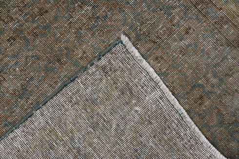 Antique Tabriz Runner Rug (2' x 15')