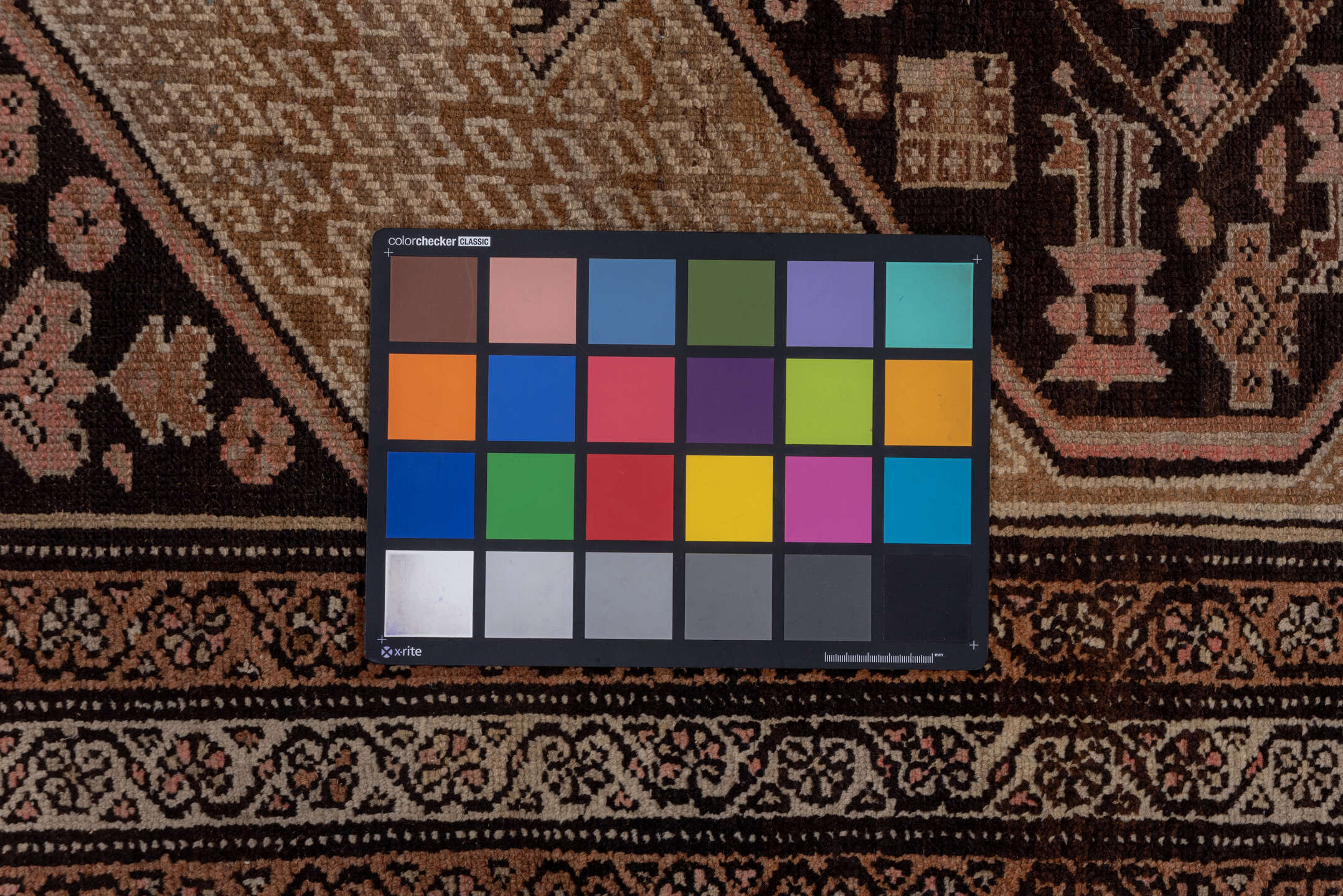 3' x 12' one-of-a-kind handmade vintage Kilim runner rug. Color palette: black, brown, gray, pink, red, redwood