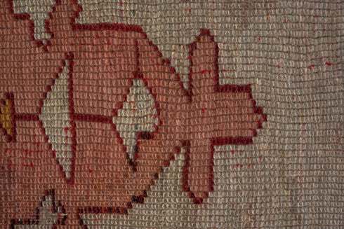 Vintage Kilim Runner Rug (3' x 13')