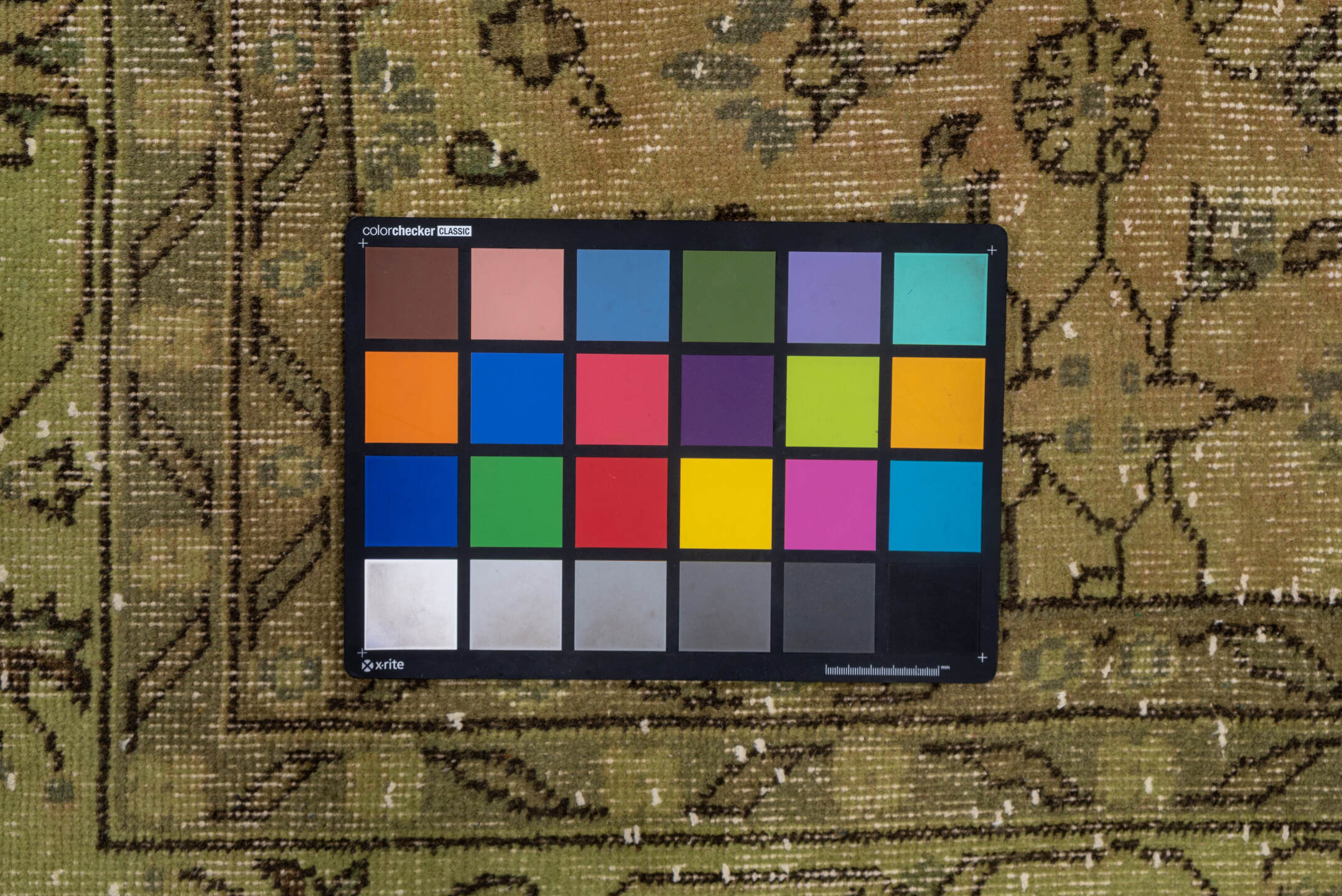 6' x 10' one-of-a-kind handmade vintage Overdyed large size rug. Color palette: brown