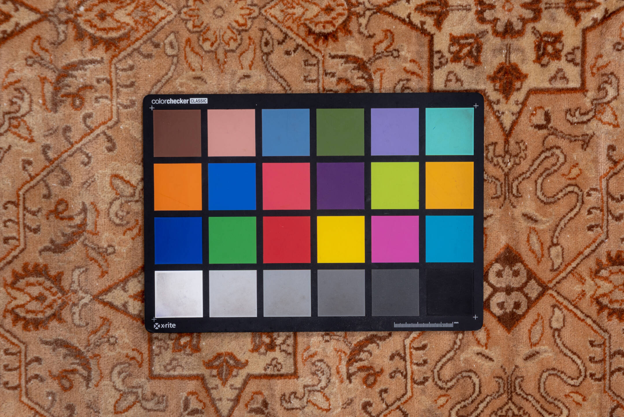 8' x 9' one-of-a-kind handmade vintage Agra rug. Color palette: brown, gainsboro, gray, light gray, off-white, orange, pink