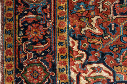 Vintage Heriz Area Rug (4' x 6')