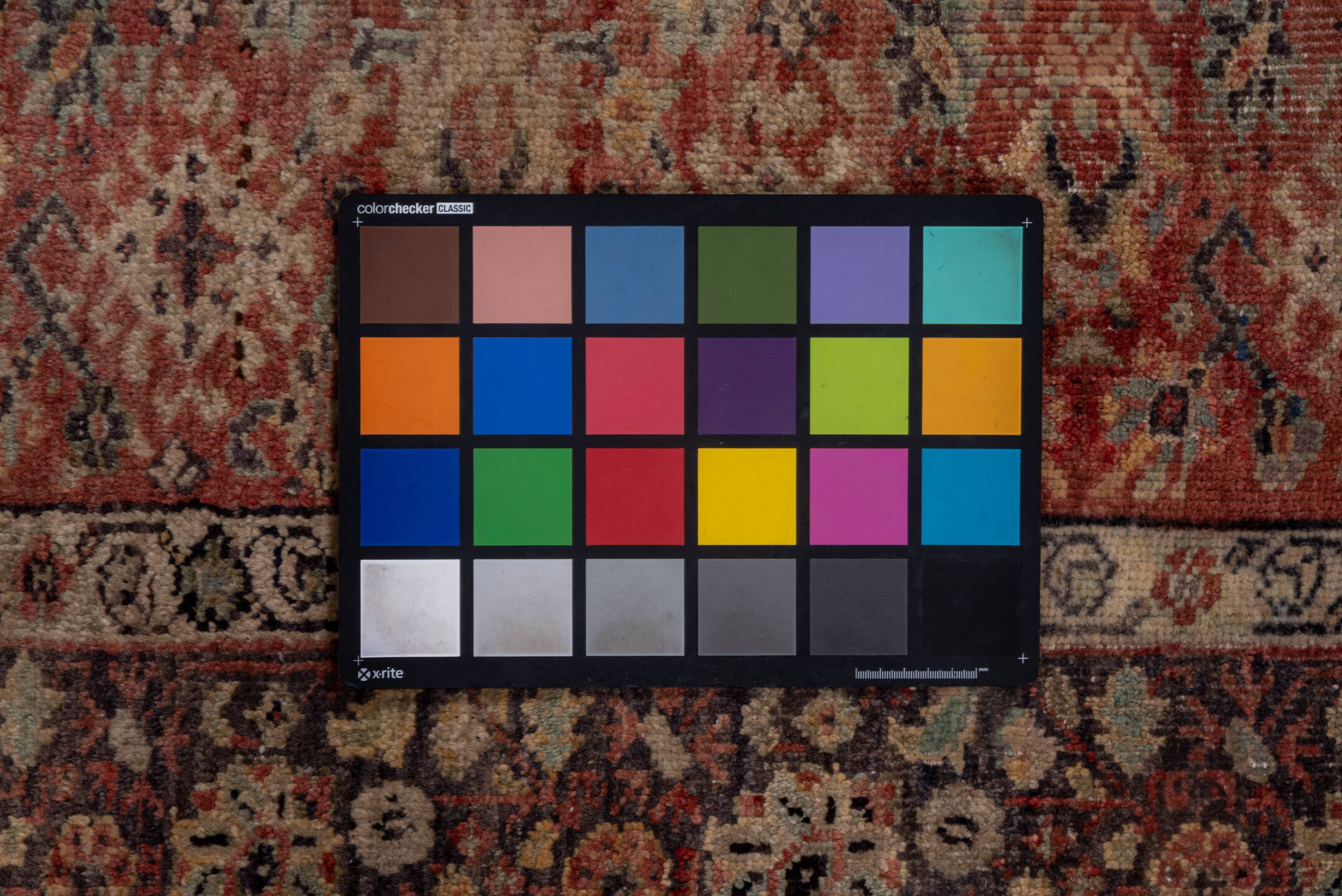 4' x 12' one-of-a-kind handmade vintage Oushak runner rug. Color palette: brown, gray, light gray, off-white, pink, red