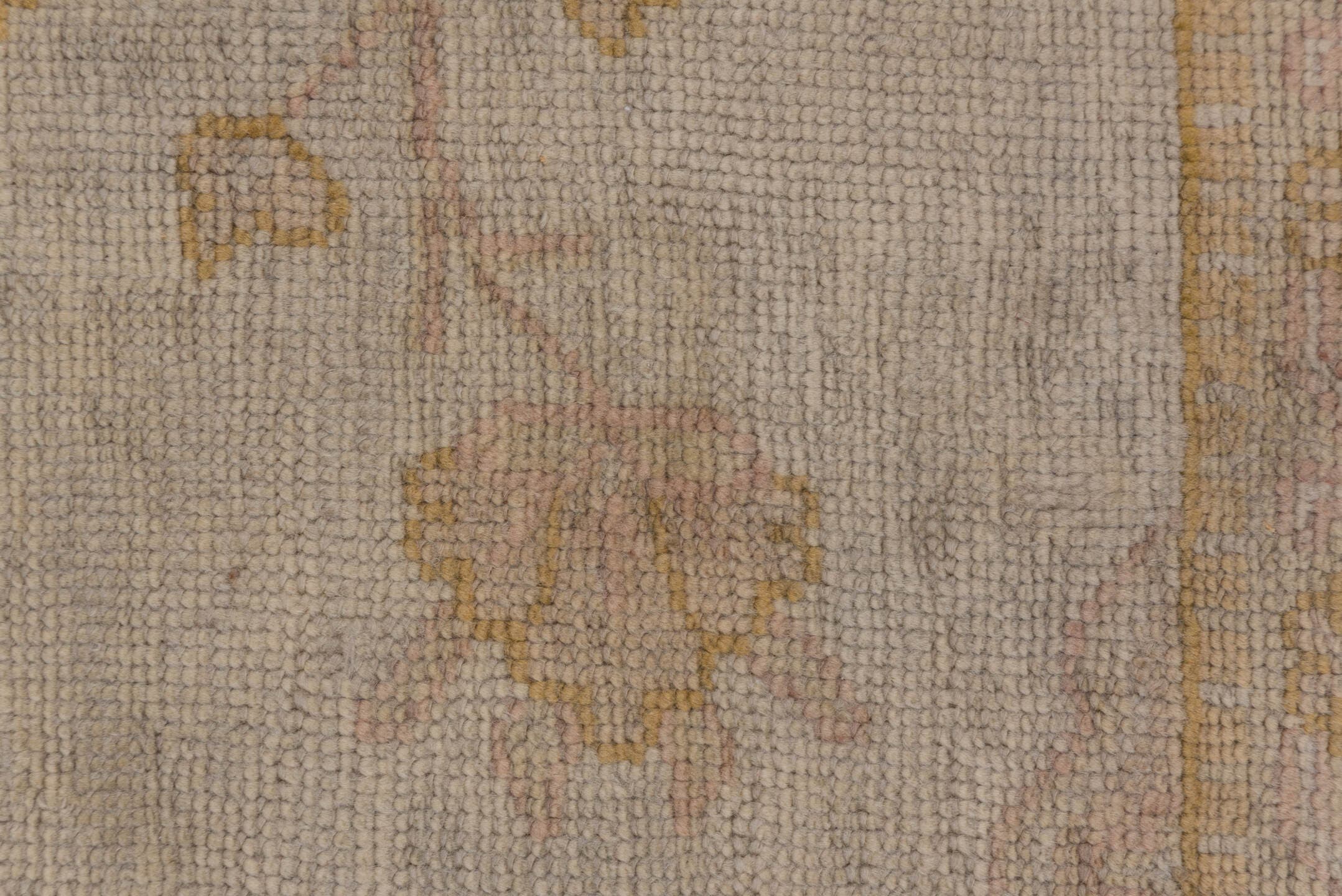 9' x 11' one-of-a-kind handmade vintage Kilim large size rug. Color palette: ivory, taupe, beige, sand, camel, pale gold