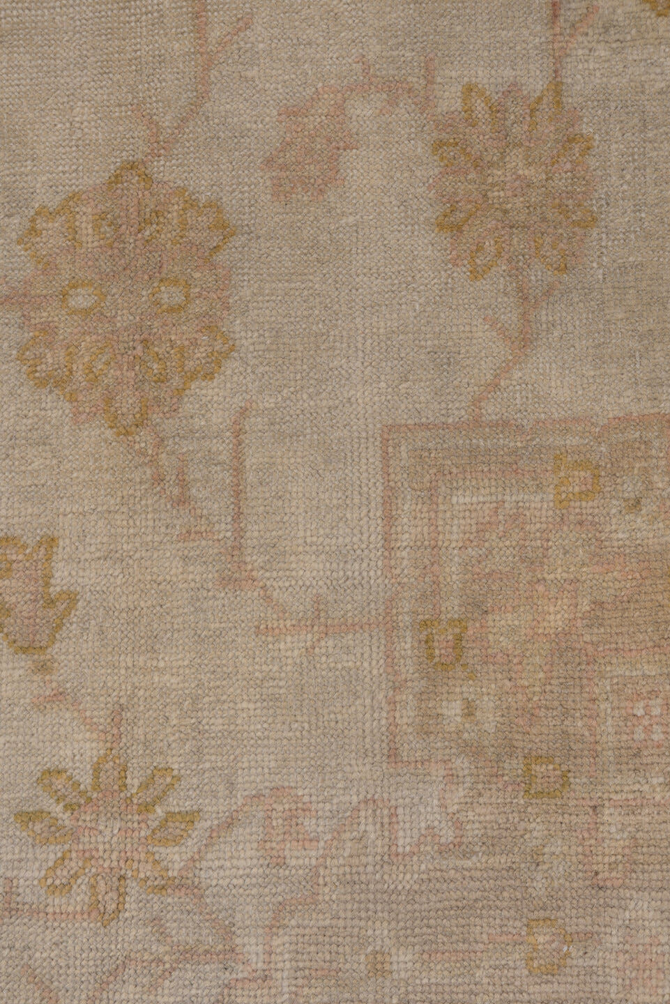 9' x 11' one-of-a-kind handmade vintage Kilim large size rug. Color palette: ivory, taupe, beige, sand, camel, pale gold