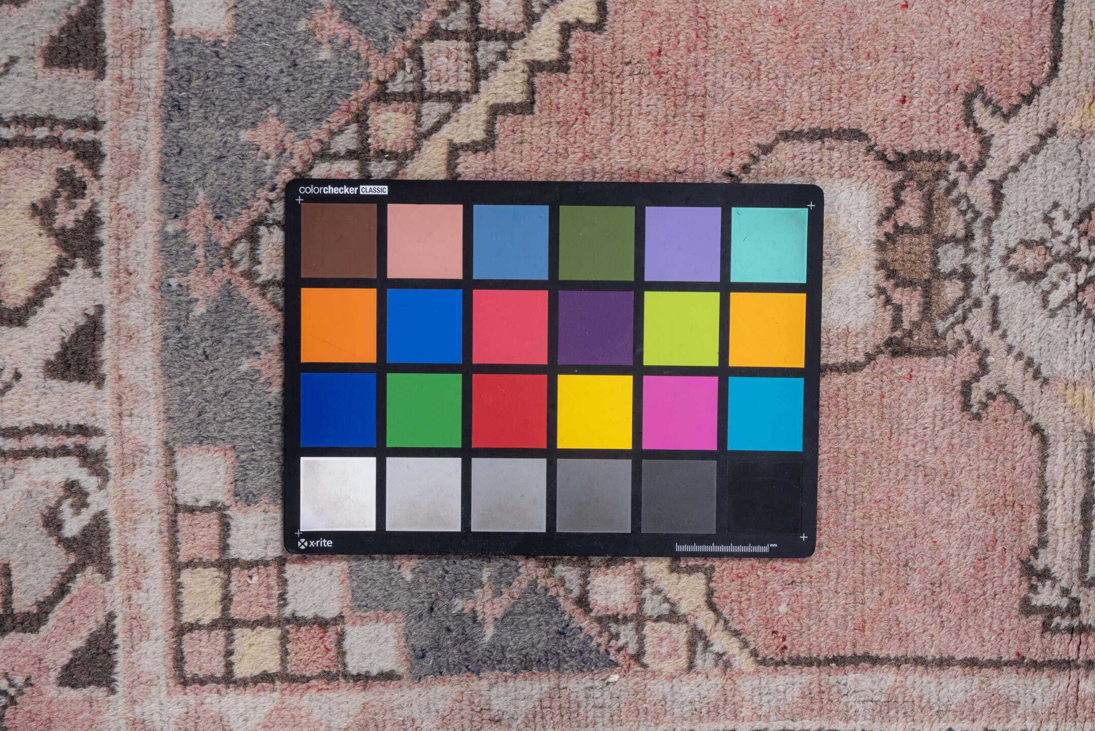 2' x 9' one-of-a-kind handmade vintage Oushak runner rug. Color palette: brown, gray, light gray, off-white, pink, snow