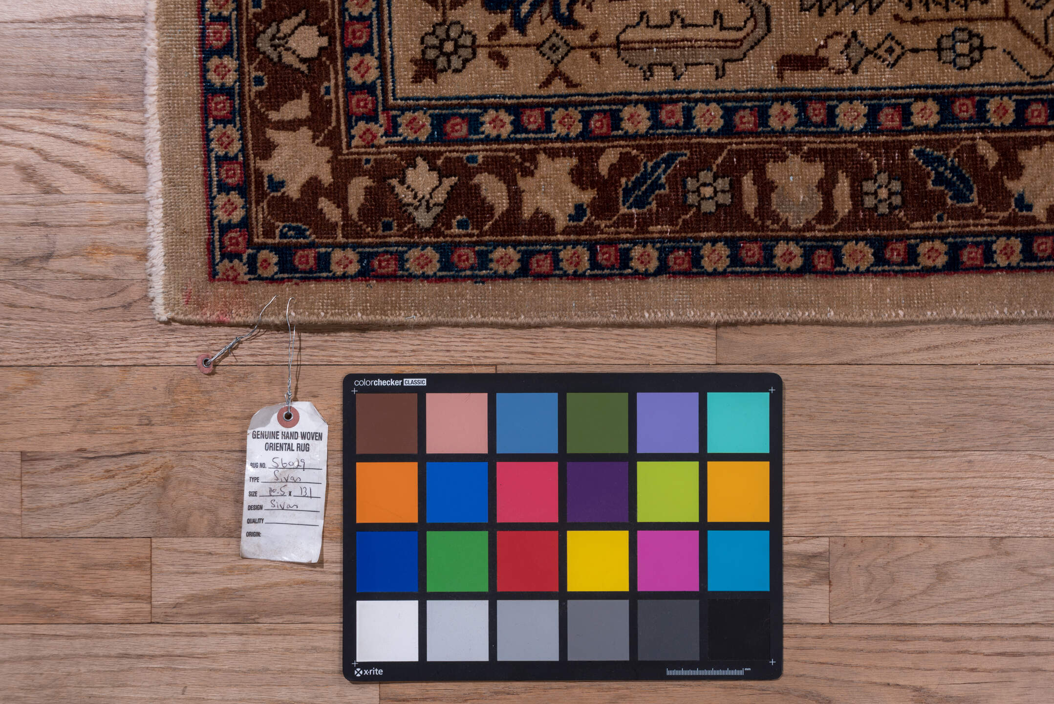 10' x 12' one-of-a-kind handmade vintage Tabriz large size rug. Color palette: arapawa, black, blue, brown, charcoal