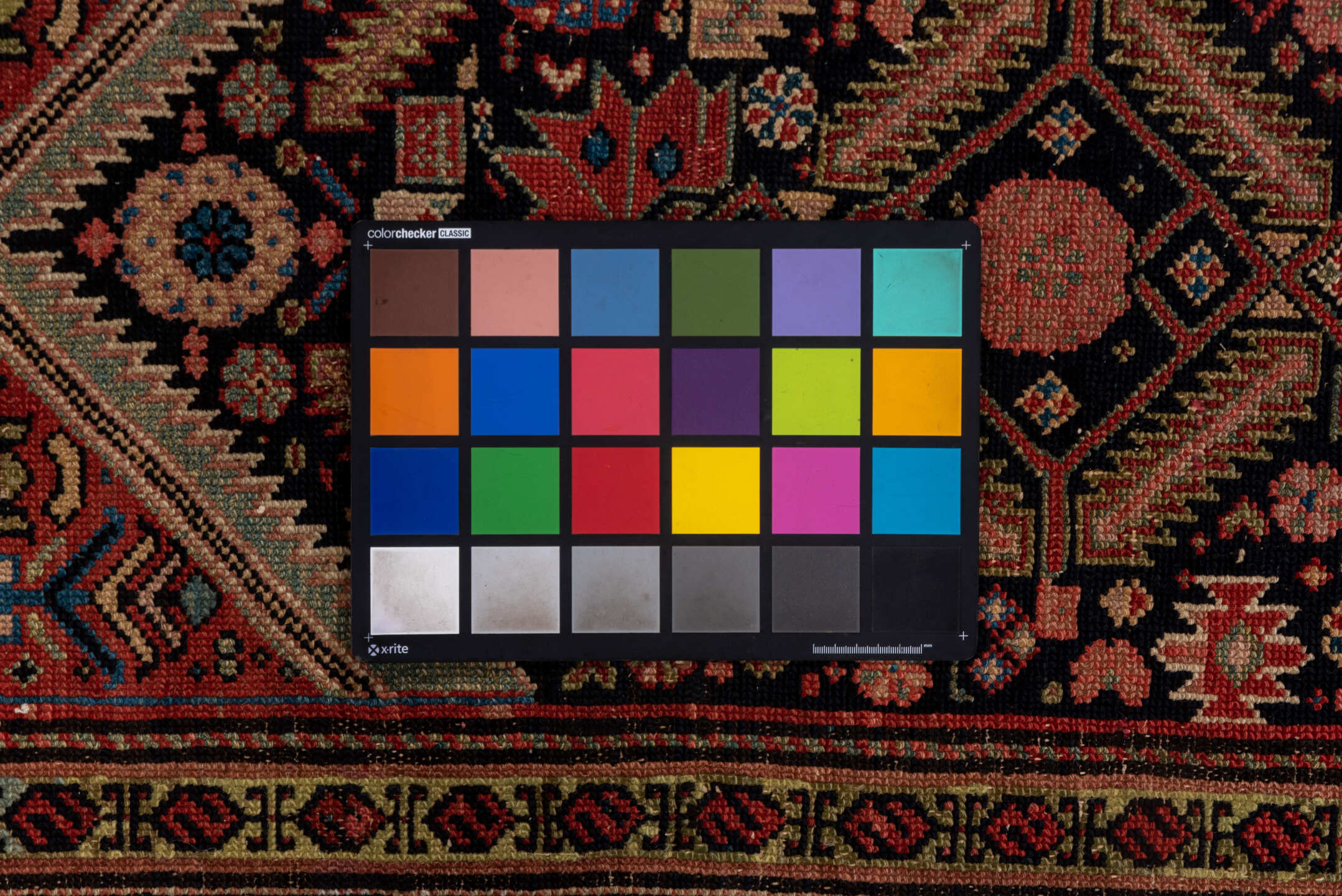 3' x 12' one-of-a-kind handmade vintage Malayer runner rug. Color palette: brown, gray, pink, red