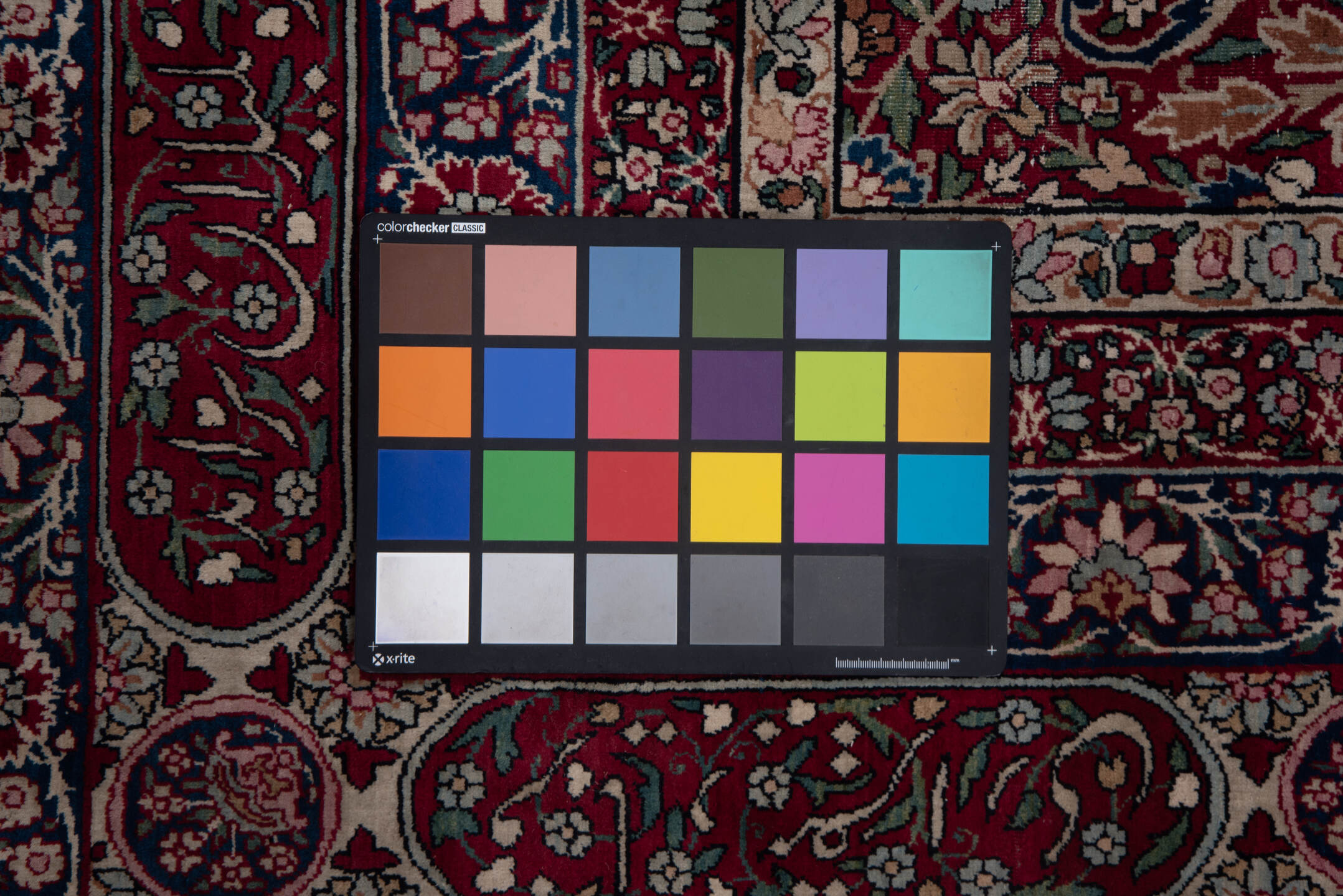 6' x 8' one-of-a-kind handmade vintage Lavar medium size rug. Color palette: blue, brown, dim gray, gray, off-white, pink