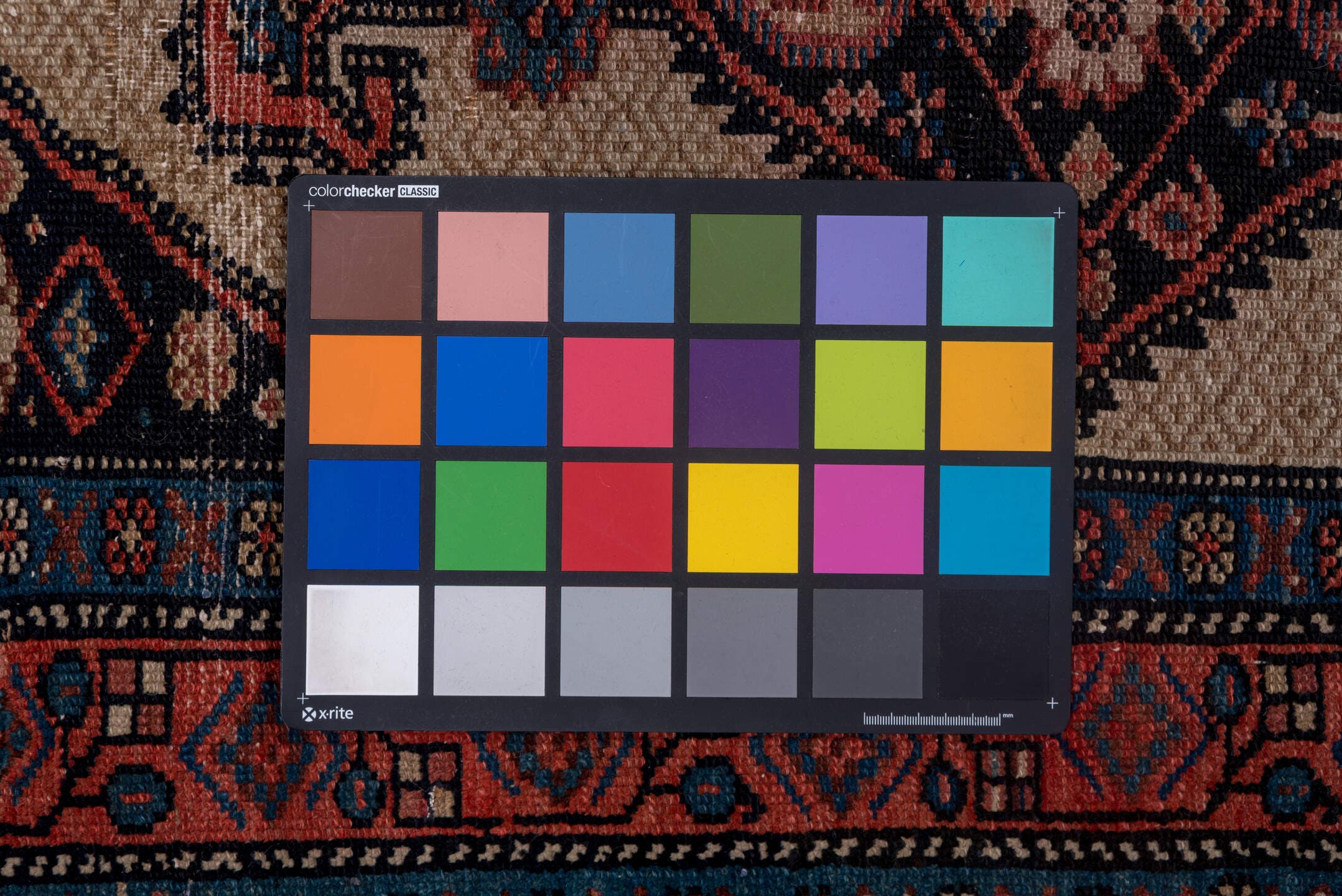 2' x 14' one-of-a-kind handmade antique Cam Hamadan runner rug. Color palette: ivory, indigo, rust, camel, navy, rose