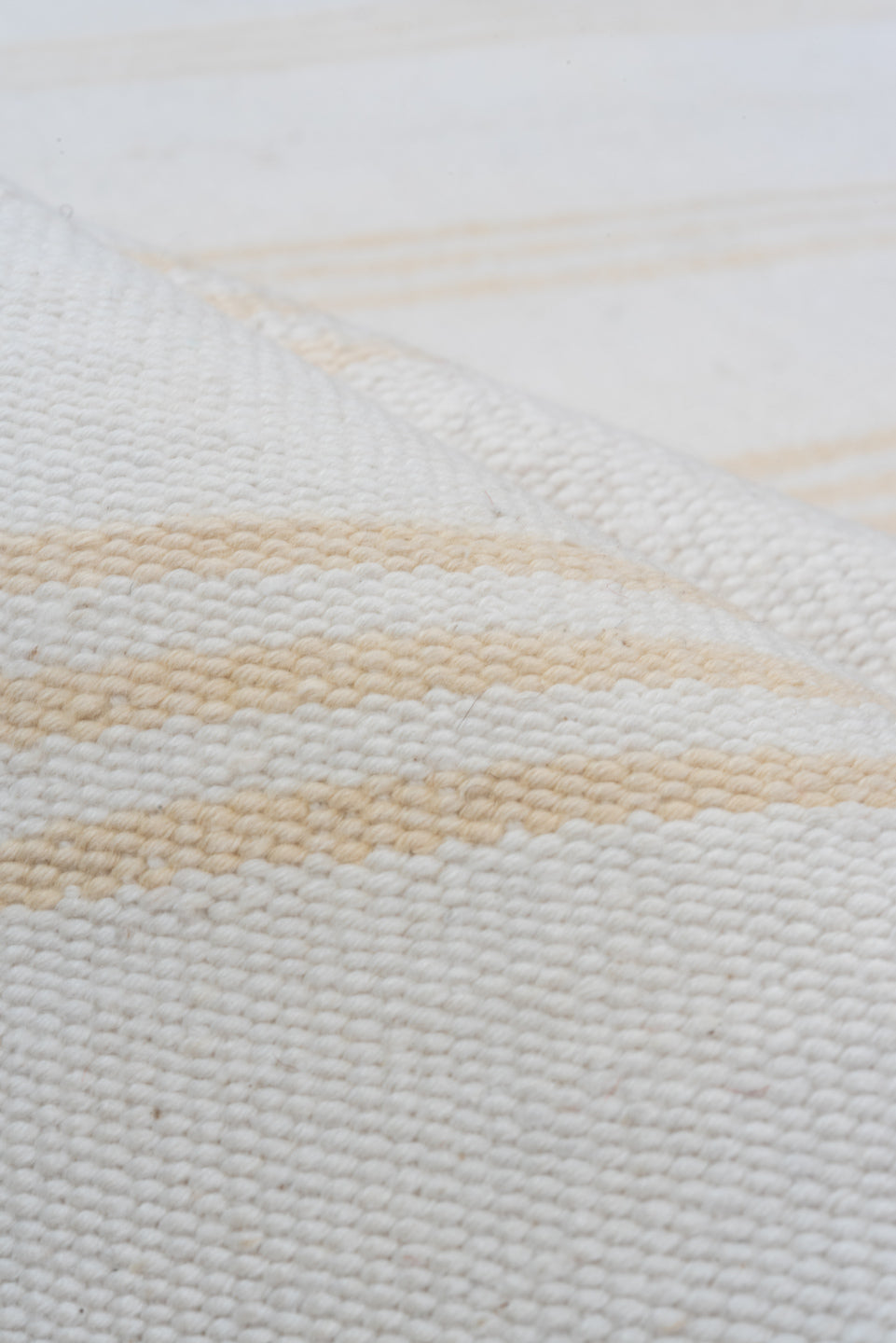6' x 8' one-of-a-kind handmade antique Flatweave medium size rug. Color palette: ivory, beige