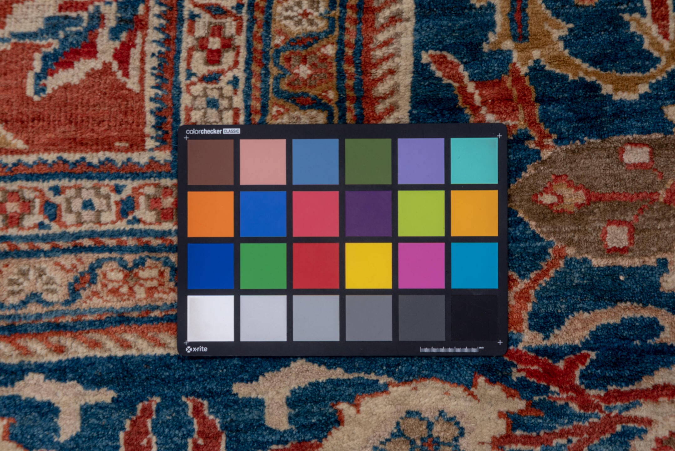 16' x 20' one-of-a-kind handmade vintage Sultanabad oversize rug. Color palette: blue, brown, fiord, gray, pink, red