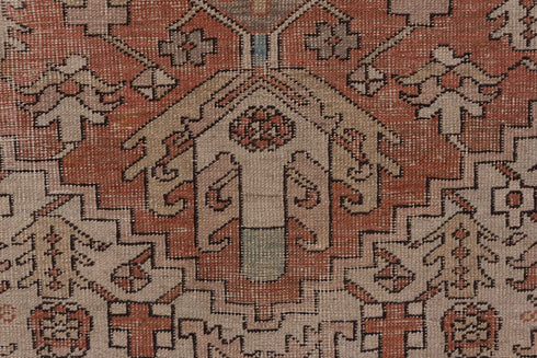 Antique Serapi Area Rug (4' x 5')