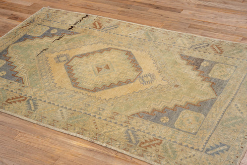 Vintage Oushak Area Rug (3' x 5')