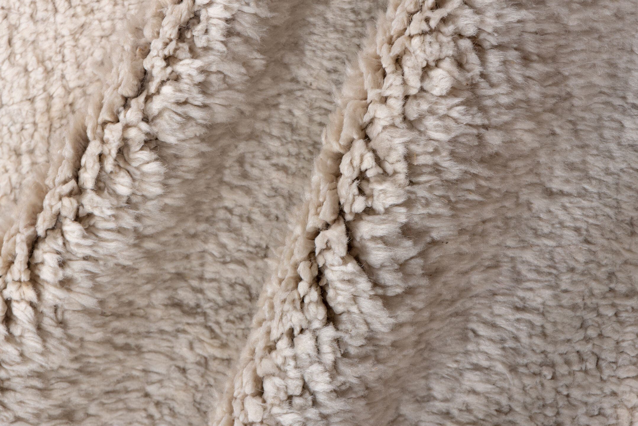 2' x 12' one-of-a-kind handmade vintage Moroccan runner rug. Color palette: ivory, cream, beige