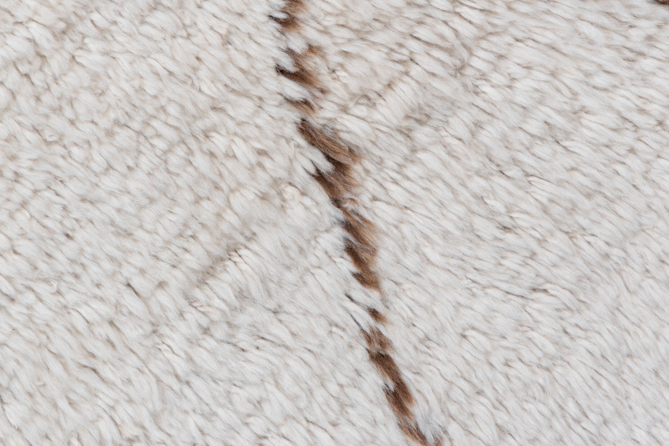 2' x 13' one-of-a-kind handmade vintage Moroccan runner rug. Color palette: ivory, taupe, cream, beige, gray
