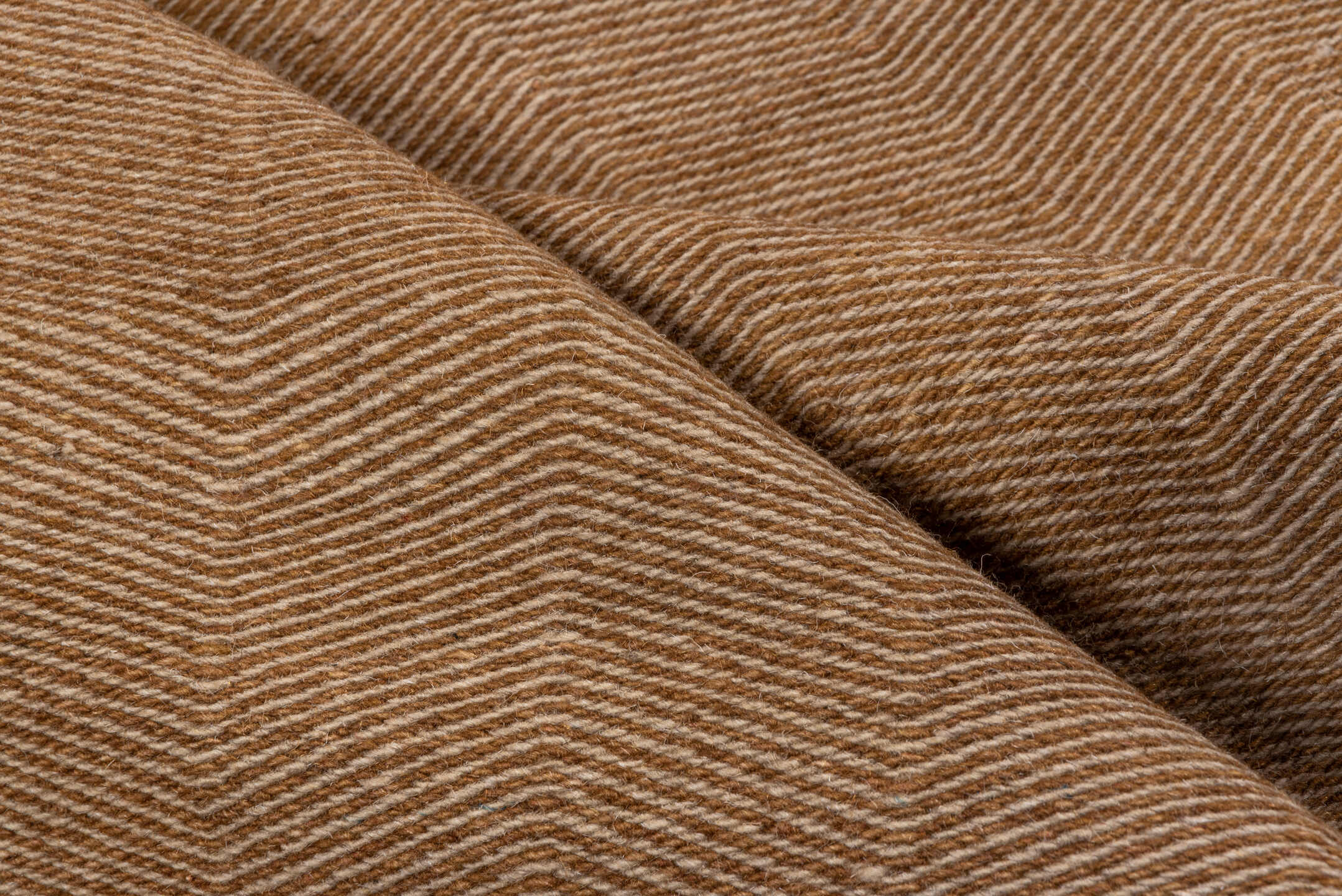 3' x 5' one-of-a-kind handmade vintage Kilim small size rug. Color palette: camel, taupe, brown, beige, gray