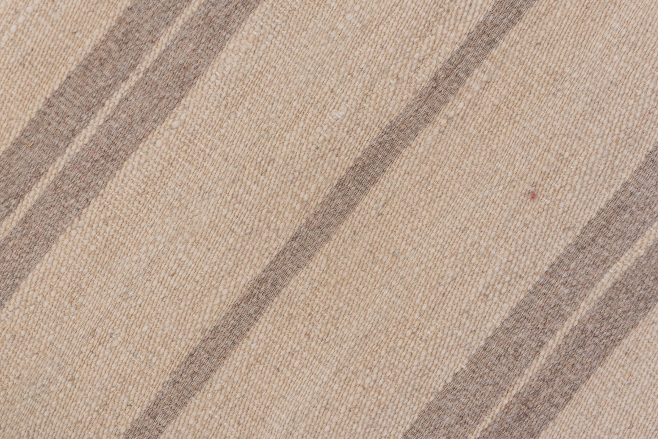5' x 8' one-of-a-kind handmade vintage Kilim medium size rug. Color palette: ivory, taupe, gray, cream, beige