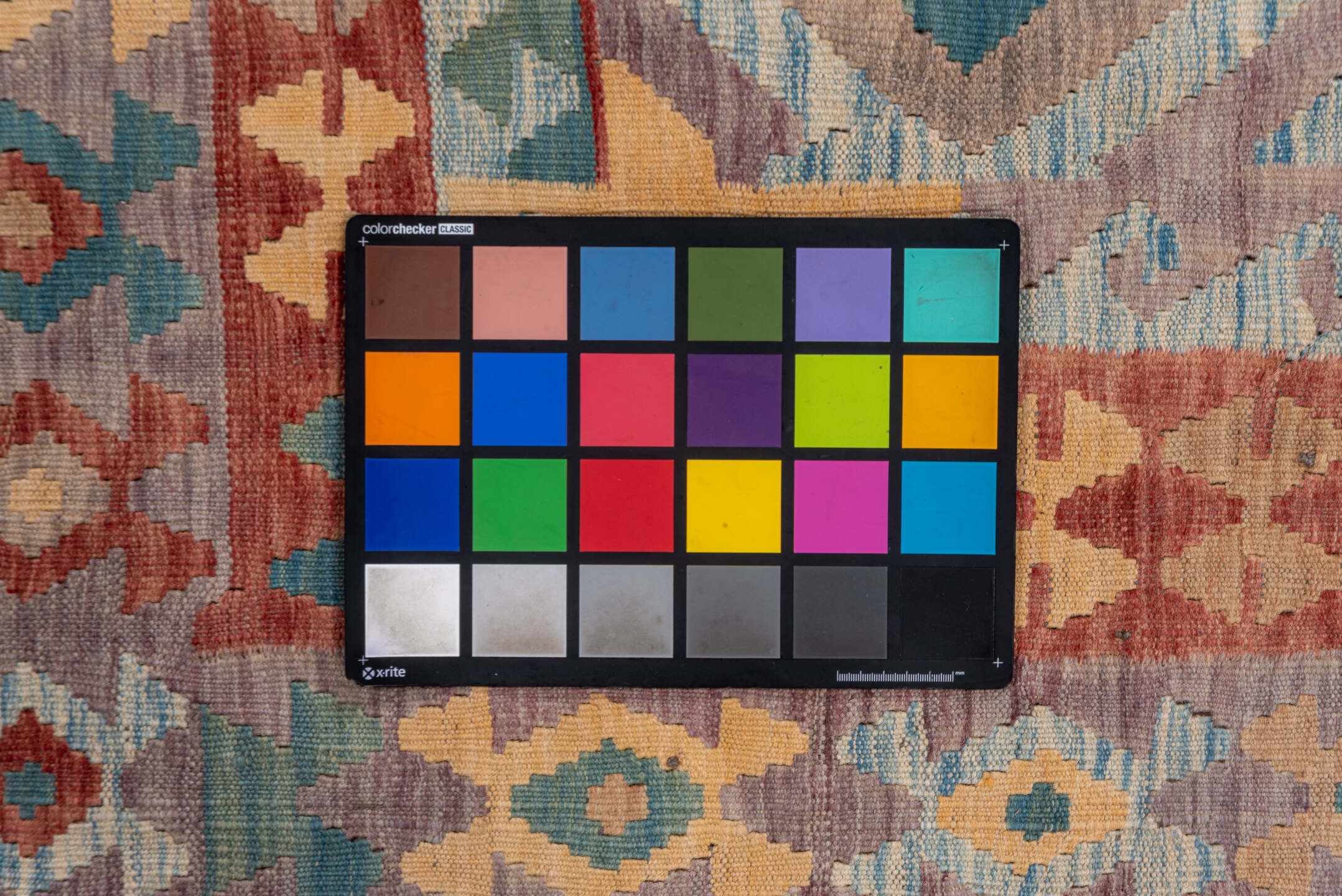 8' x 11' one-of-a-kind handmade vintage Kilim large size rug. Color palette: brown, dark gray, gray, light gray, orange