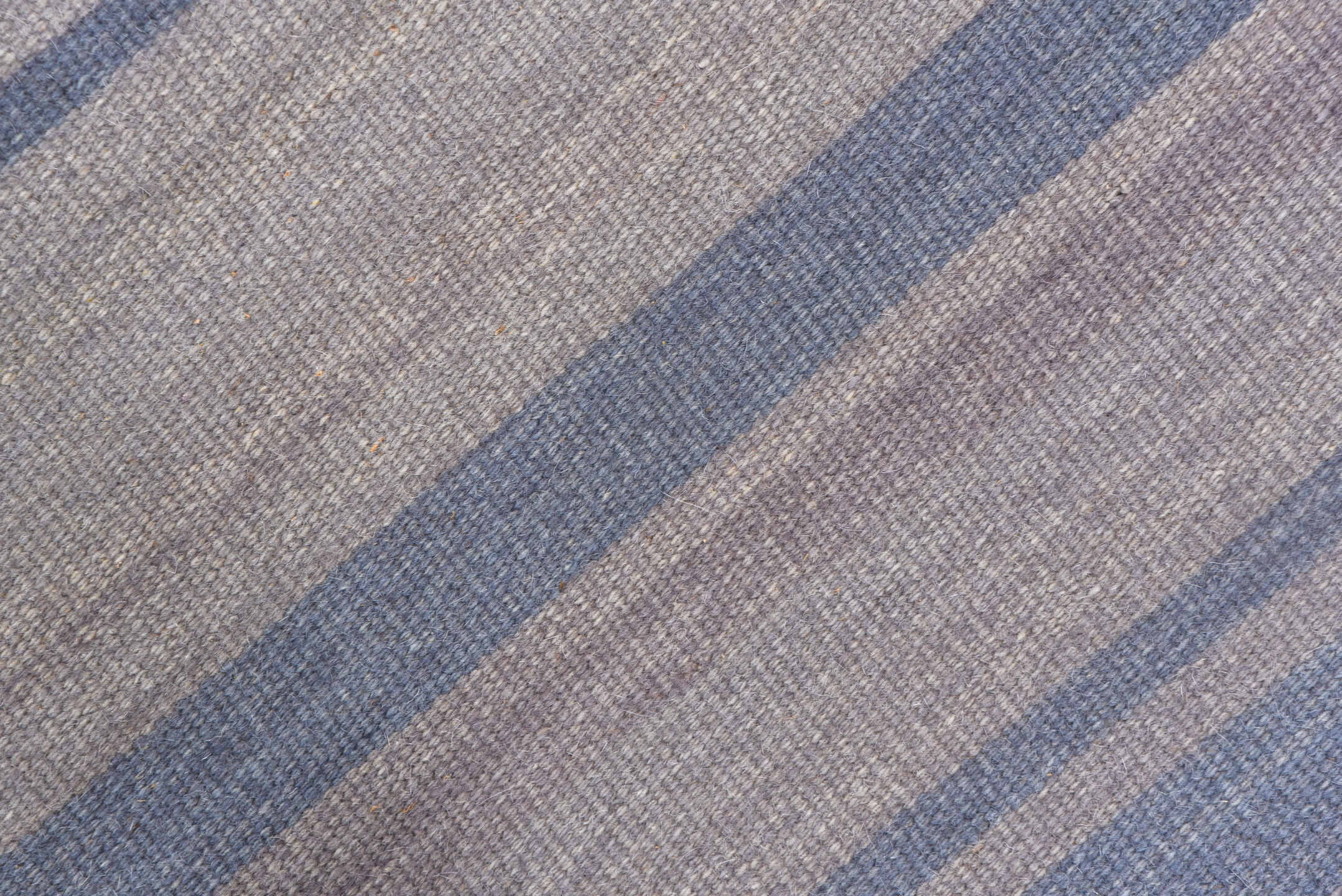 5' x 7' one-of-a-kind handmade vintage Kilim rug. Color palette: dark gray, gainsboro, gray, light blue, light gray