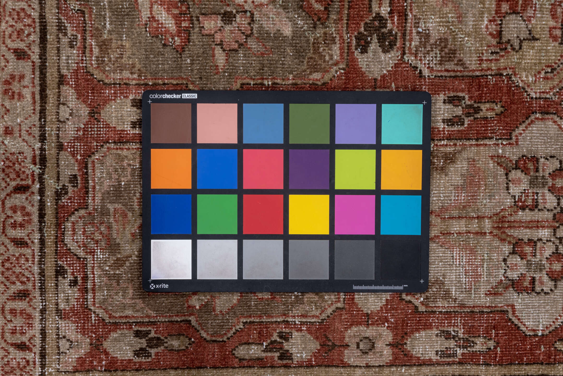 6' x 10' one-of-a-kind handmade vintage Tabriz large size rug. Color palette: brown, gainsboro, gray, light gray, off-white