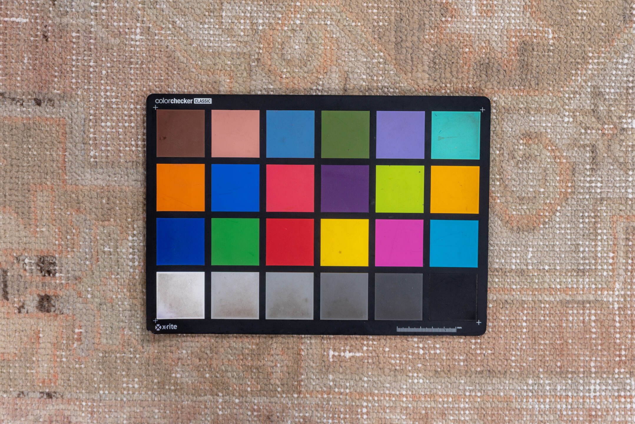 3' x 9' one-of-a-kind handmade vintage Oushak runner rug. Color palette: brown, gray, light gray, off-white, pink, snow