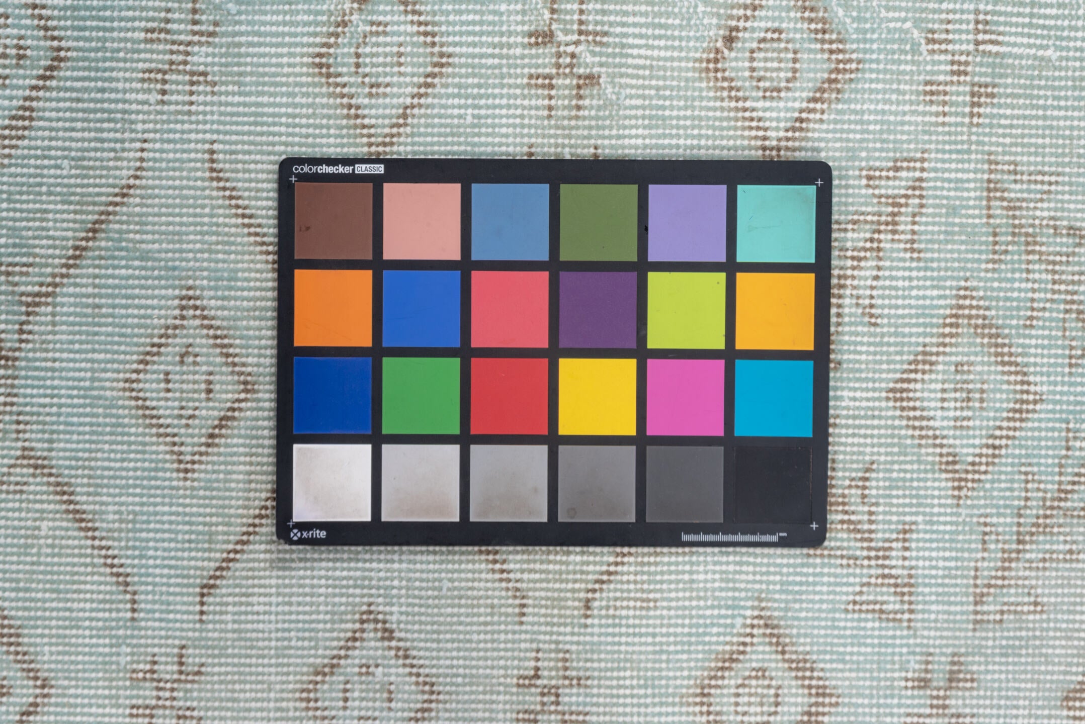 6' x 9' one-of-a-kind handmade vintage Overdyed medium size rug. Color palette: dark gray, gray, light gray, off-white