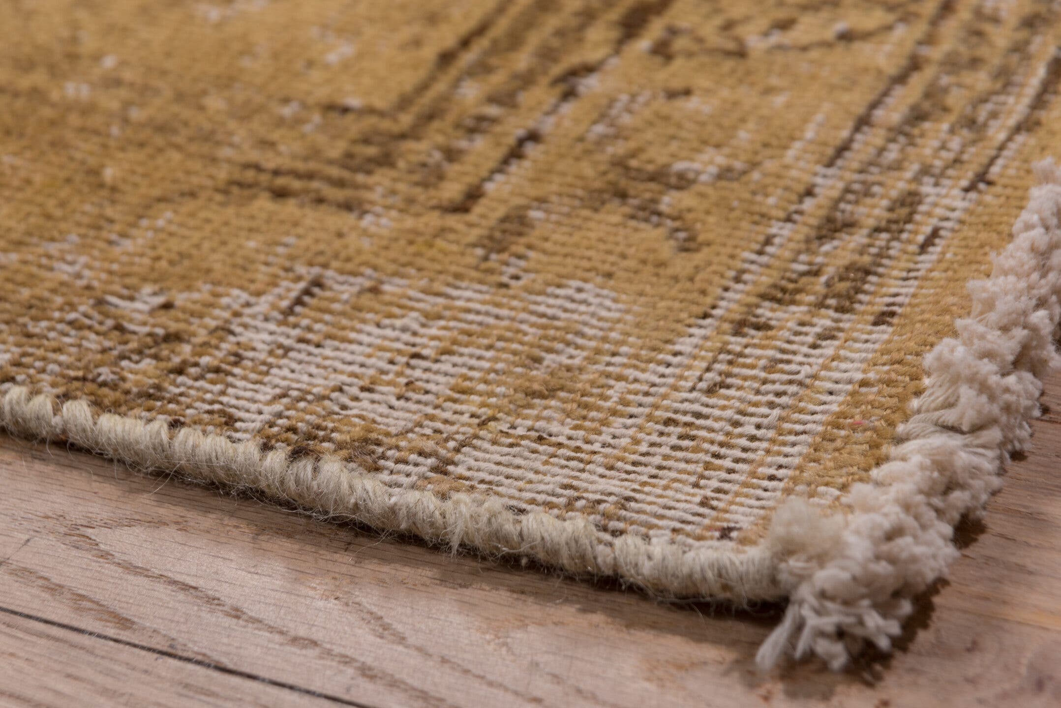 10' x 16' one-of-a-kind handmade vintage Tabriz rug. Color palette: camel, tan, taupe, brown, beige, ochre, gray, gold