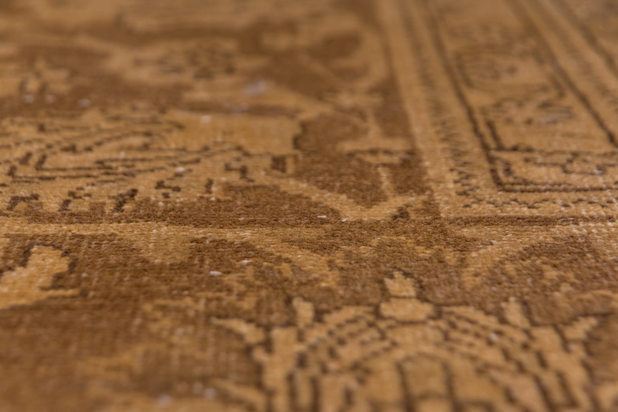 10' x 12' one-of-a-kind handmade vintage Tabriz large size rug. Color palette: camel, taupe, tan, brown, beige, gray