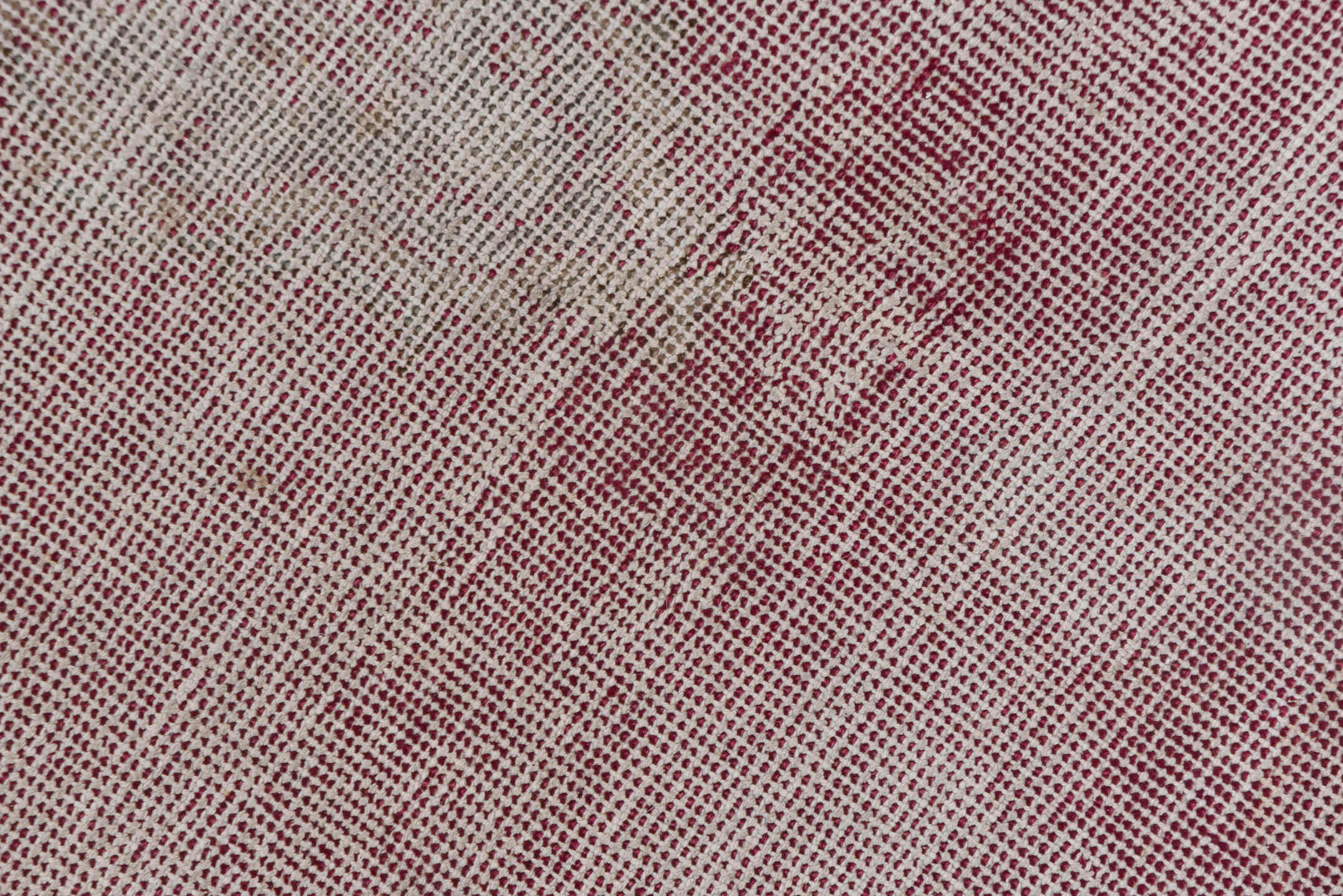 8' x 11' one-of-a-kind handmade vintage Oushak large size rug. Color palette: blush, ivory, rose, taupe, dusty pink, pink