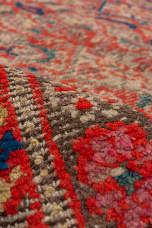 Antique Malayer Area Rug (5' x 12')