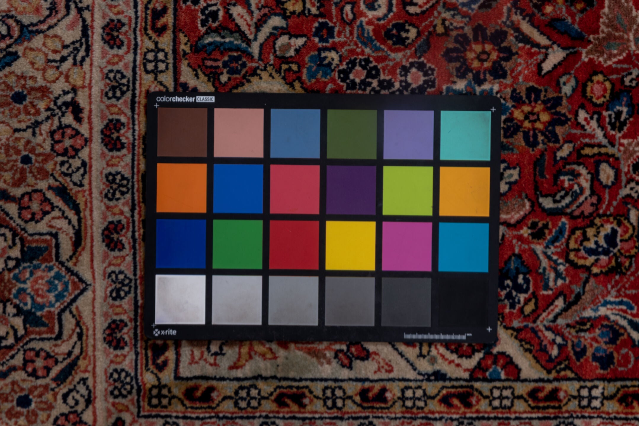 6' x 9' one-of-a-kind handmade vintage Sarouk medium size rug. Color palette: blue, brown, gray, light gray, off-white, pink