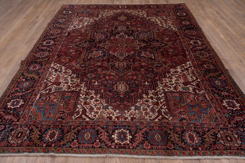 Vintage Heriz Area Rug (8' x 10')