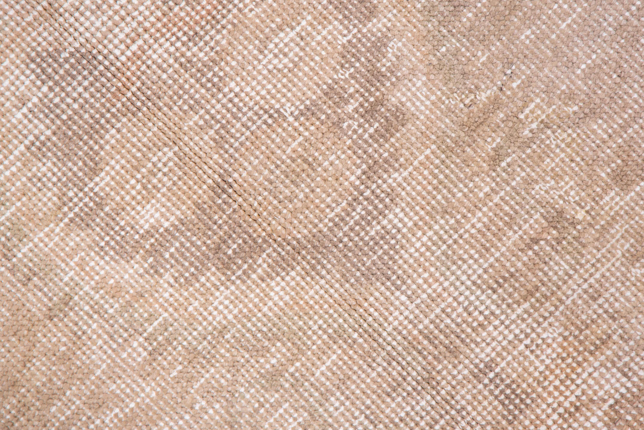 8' x 11' one-of-a-kind handmade vintage Tabriz large size rug. Color palette: blush, ivory, taupe, beige, pewter, pink, gray