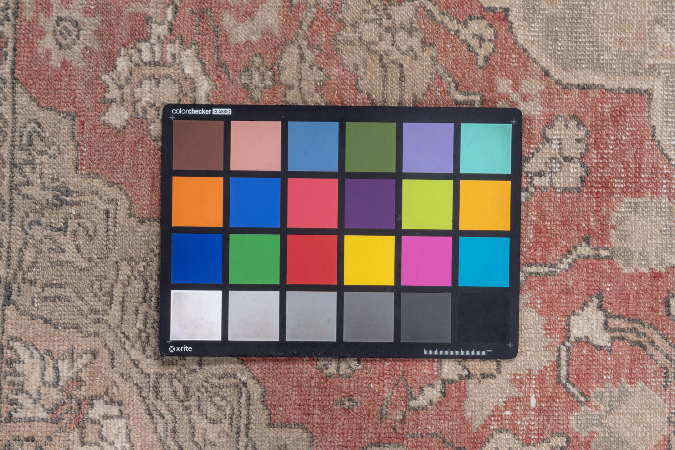 4' x 6' one-of-a-kind handmade vintage Oushak small size rug. Color palette: brown, gainsboro, gray, light gray, off-white