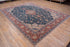 Vintage Kashan Area Rug (8' x 11')
