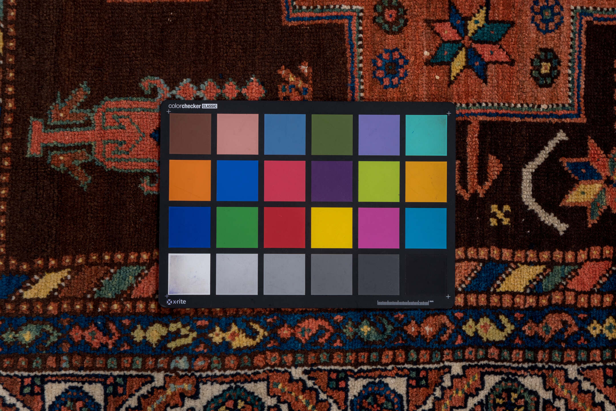 4' x 11' one-of-a-kind handmade vintage Malayer runner rug. Color palette: blue, brown, gray, light gray, pink, red