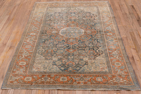 Antique Bidjar Area Rug (4' x 6')