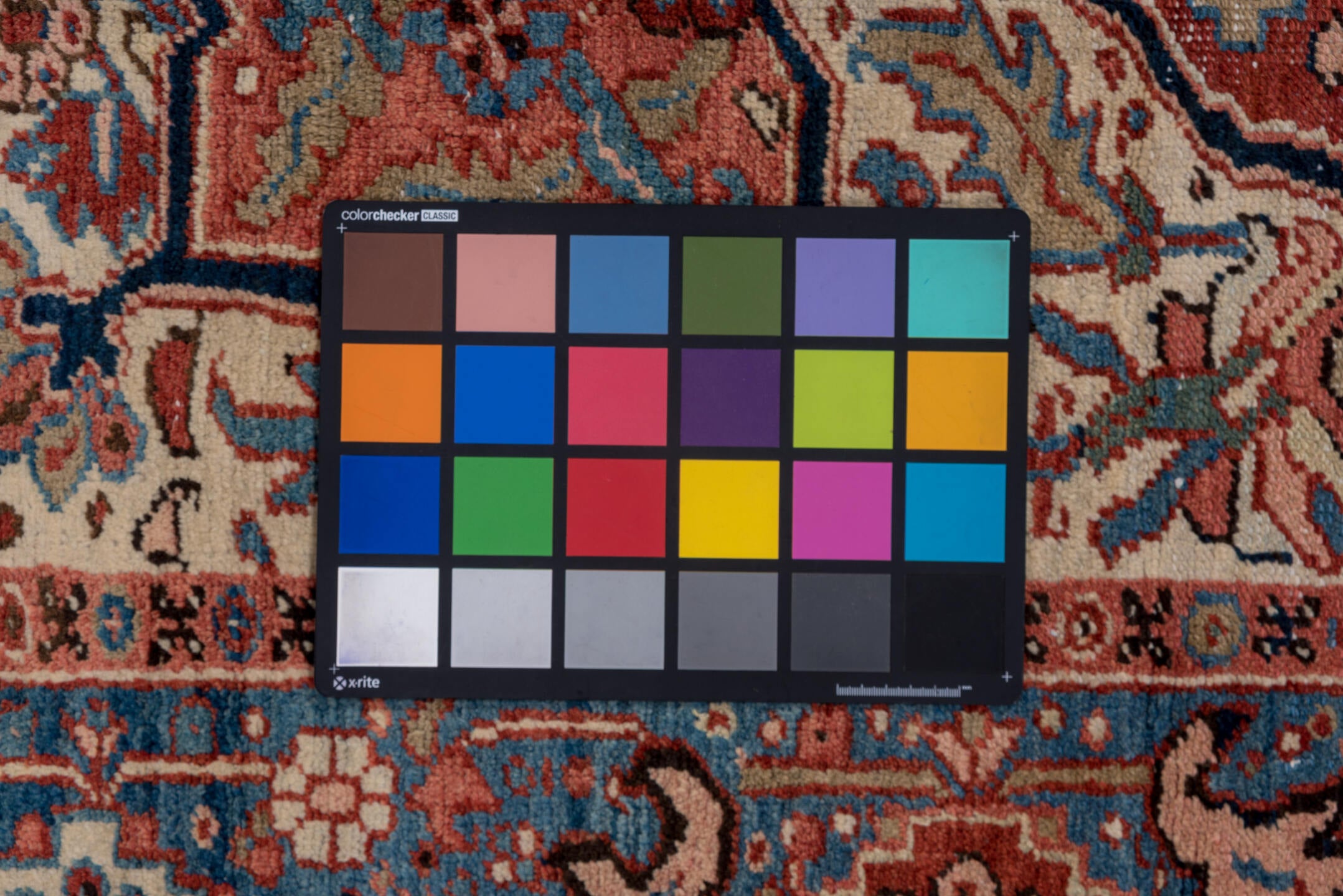 8' x 12' one-of-a-kind handmade vintage Heriz large size rug. Color palette: arapawa, blue, brown, dim gray, fiord, gray