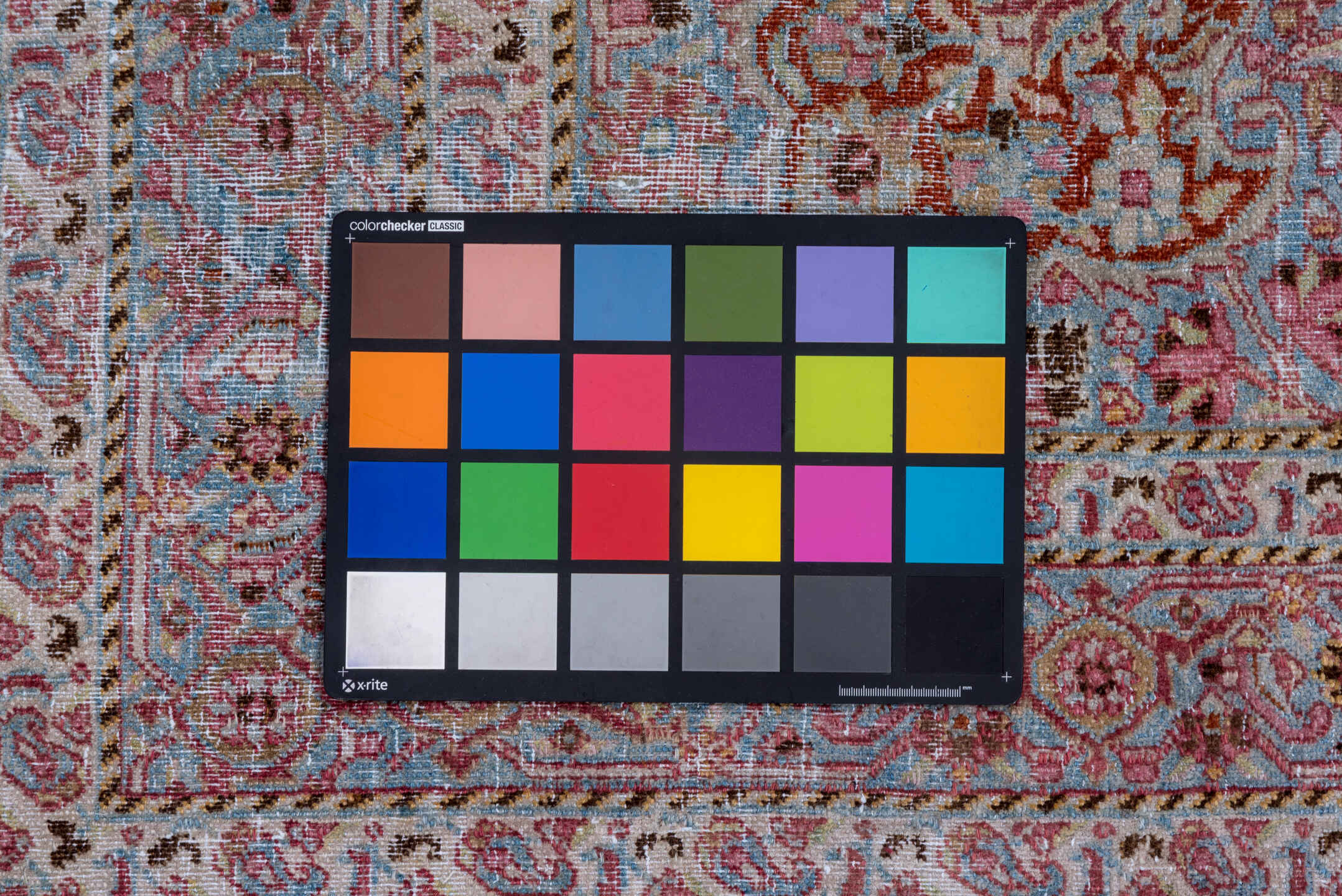 10' x 13' one-of-a-kind handmade vintage Khorassan large size rug. Color palette: blue, brown, gray, light blue, light gray