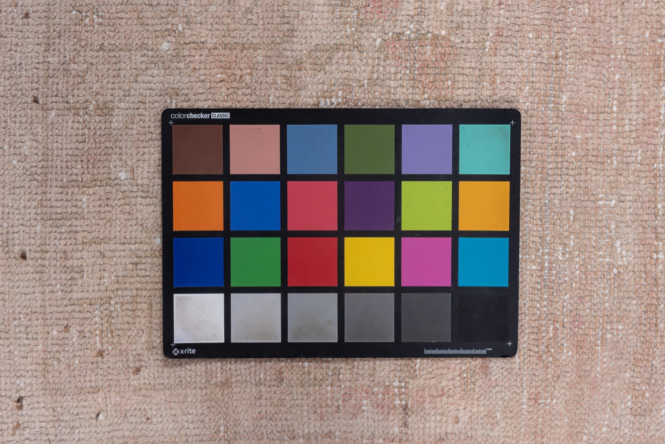 2' x 5' one-of-a-kind handmade vintage Oushak small size rug. Color palette: brown, gray, light gray, off-white, pink, snow