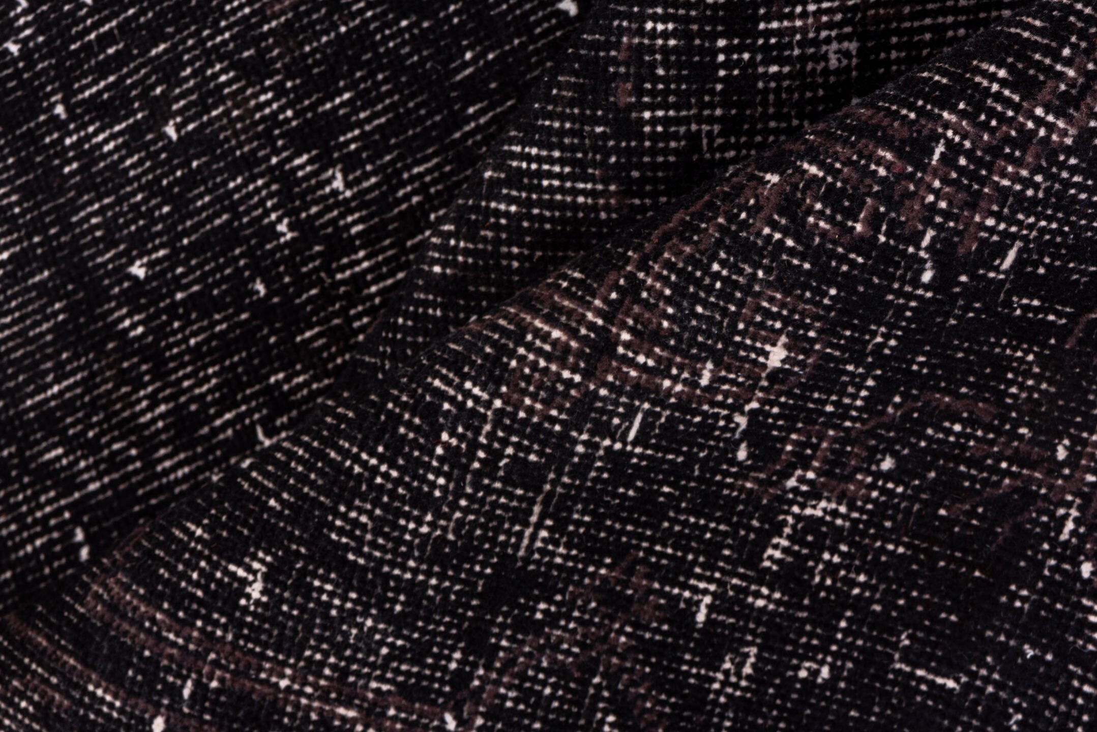 3' x 10' one-of-a-kind handmade vintage Overdyed runner rug. Color palette: black, charcoal, dark gray, dim gray, gray