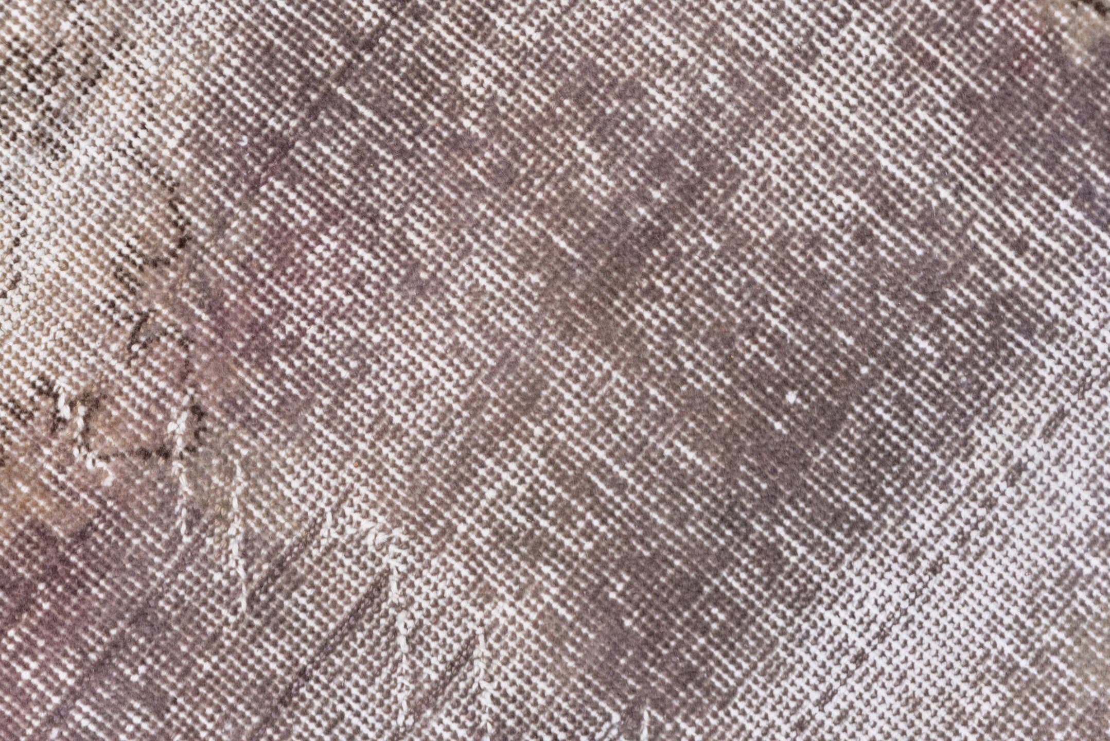 6' x 10' one-of-a-kind handmade vintage Oushak large size rug. Color palette: rose, mauve, ivory, taupe, sage, blush
