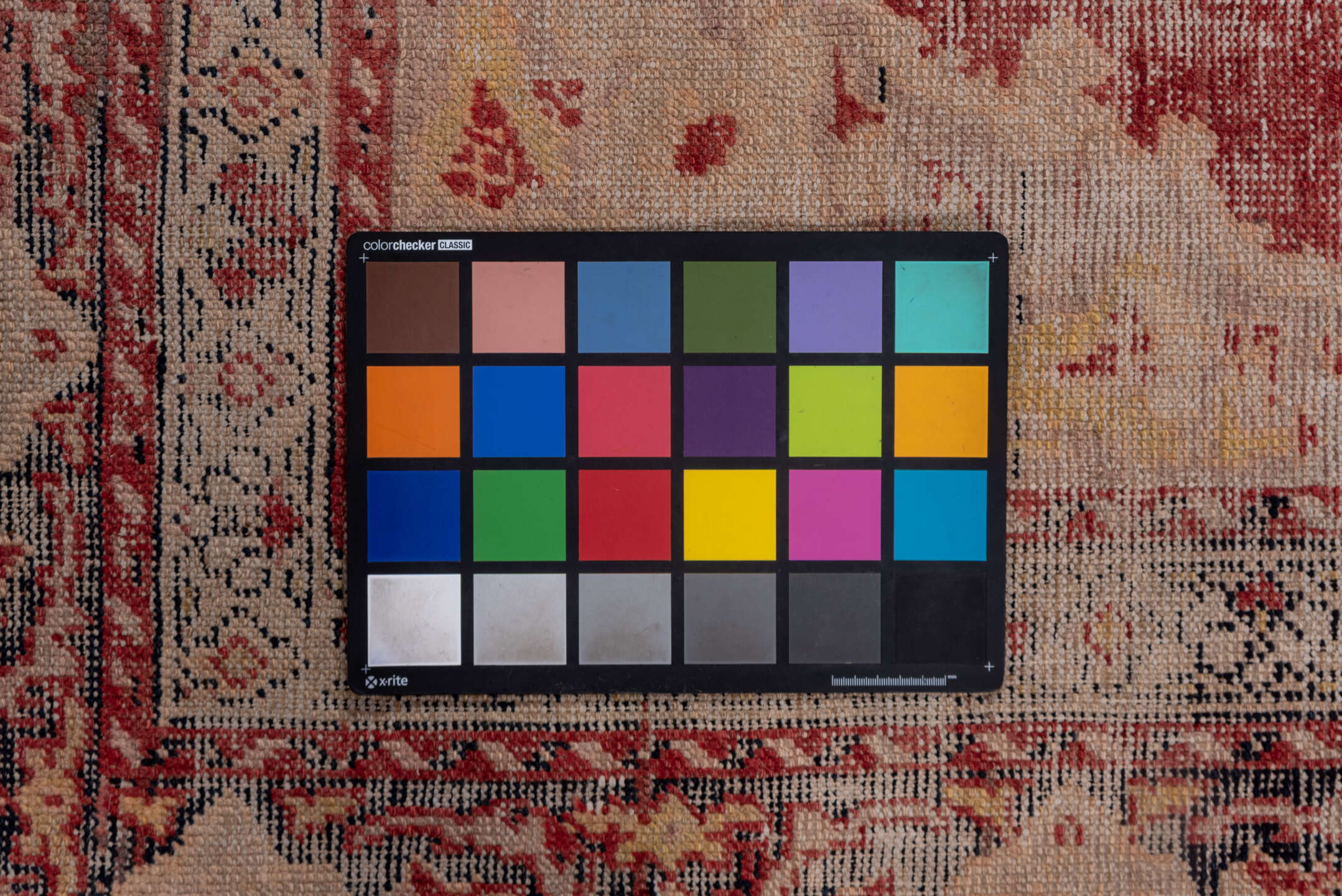 5' x 9' one-of-a-kind handmade vintage Oushak medium size rug. Color palette: brown, gray, light gray, pink, red, redwood