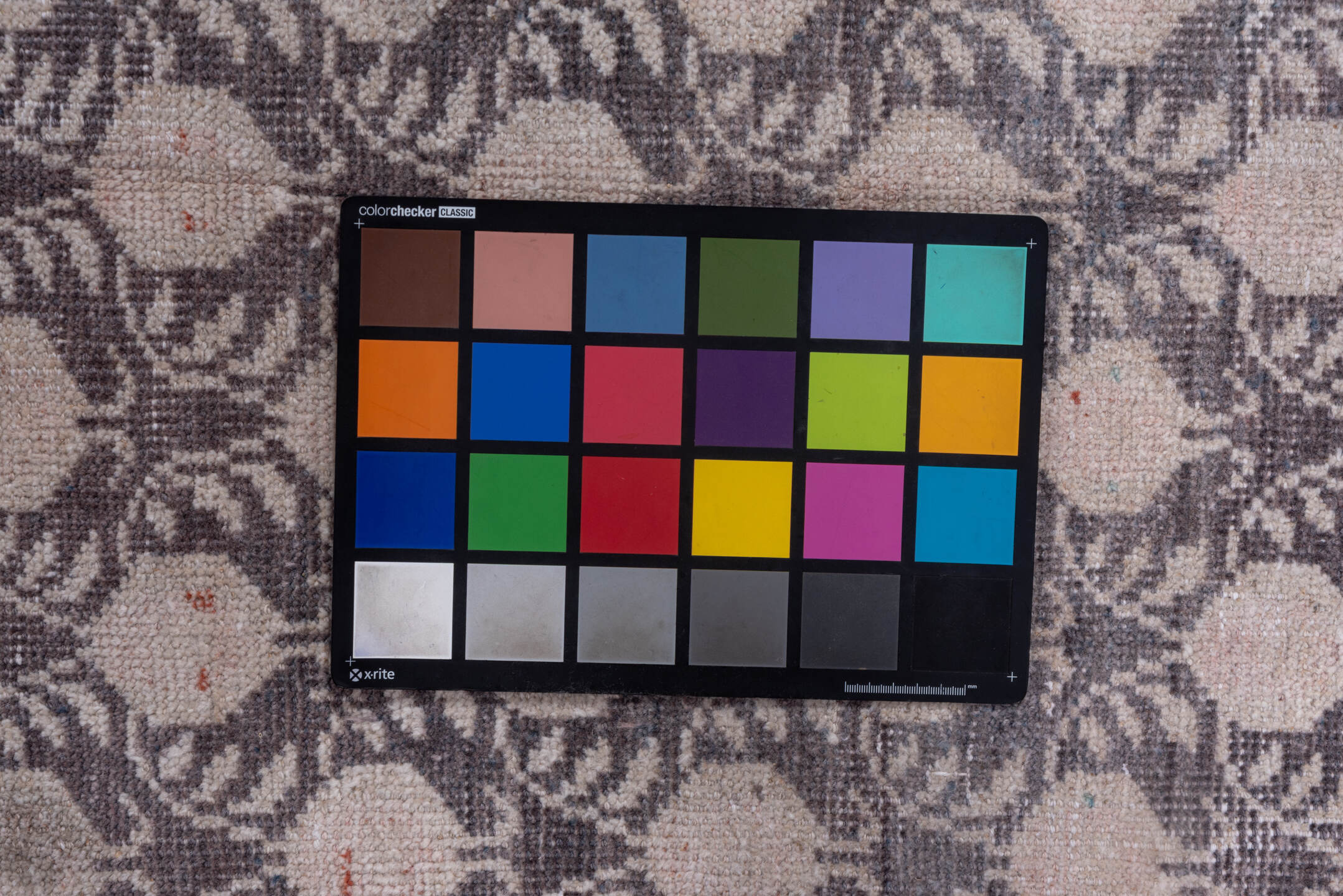 4' x 8' one-of-a-kind handmade vintage Oushak rug. Color palette: blue, dark gray, gainsboro, gray, light gray, off-white