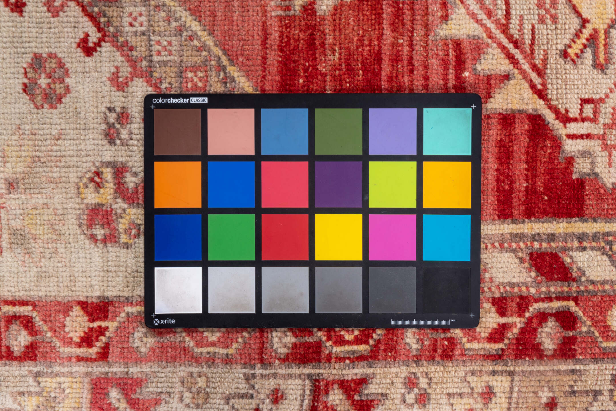 3' x 5' one-of-a-kind handmade vintage Oushak small size rug. Color palette: brown, gray, light gray, orange, pink, red