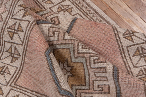 Vintage Oushak Runner Rug (2' x 11')