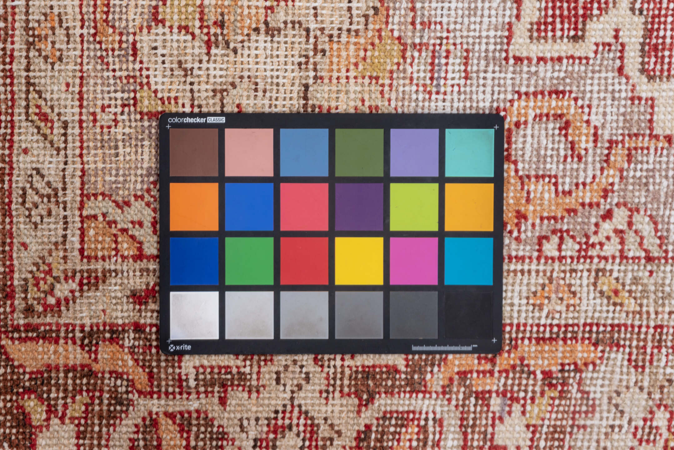 6' x 9' one-of-a-kind handmade vintage Oushak medium size rug. Color palette: brown, gray, lavender blush, light gray